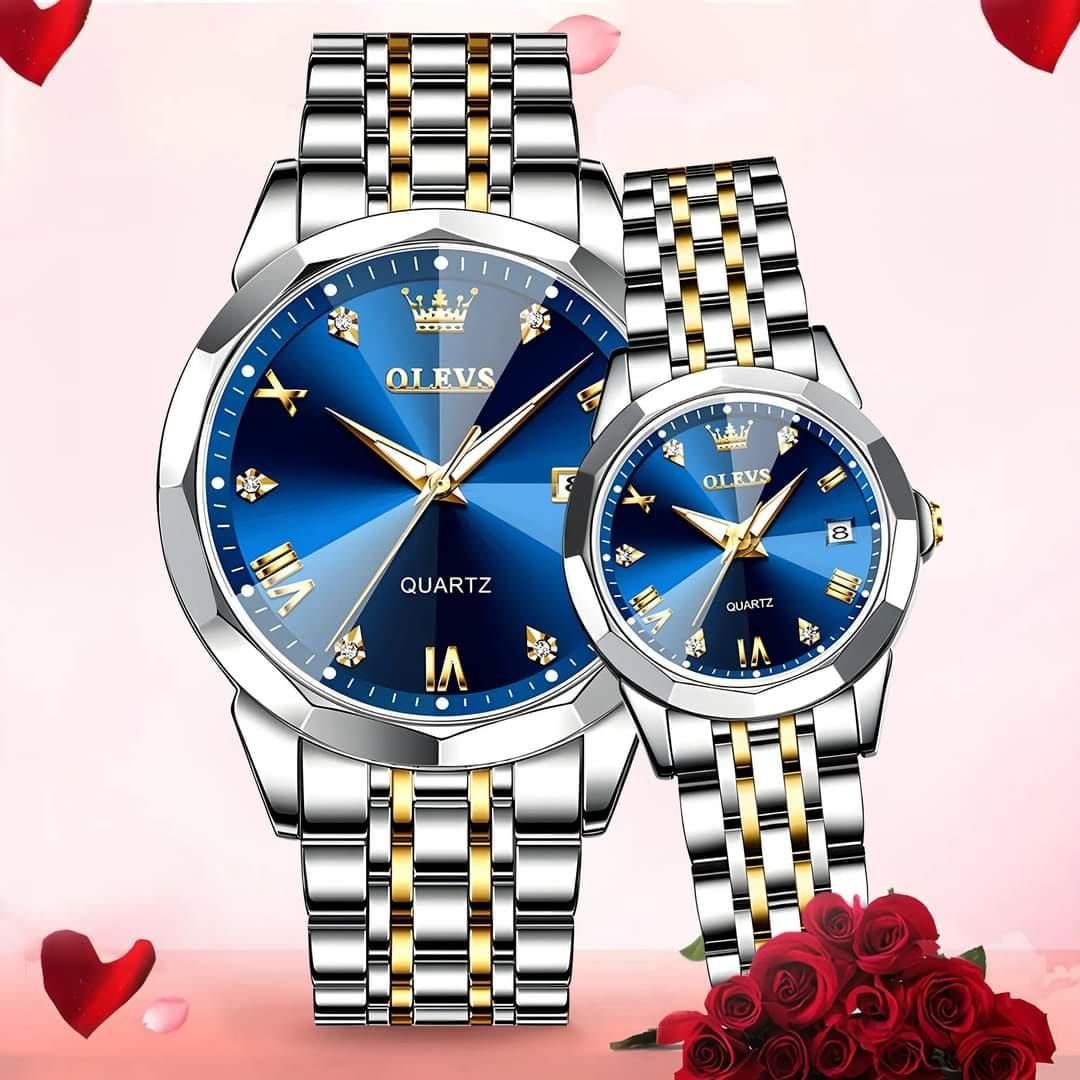 Olevs Couple Watch(With Box) - Image 1